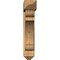 Ekena Millwork Olympic Arts and Crafts Smooth Bracket w/ Offset Brace, Western Red Cedar, 7 1/2"W x 34"D x 38"H BKT0806X34X38OLY03SWR - alternate 2